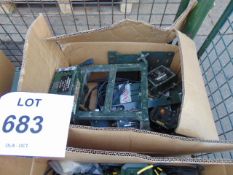 1 x Stillage of Clansman Radio equipment inc Fitting Kits, cables etc