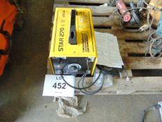 Star 270 E 200 AMP Welder as shown Unused