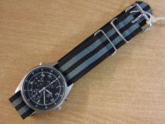 SEIKO GEN 2 RAF ISSUE PILOTS CHRONO NATO MARKED DATE 1995