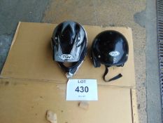 2 x THH Motorcycle Helmets
