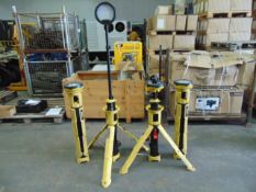 4 x Peli 9440 RALS LED Area Work Lights C/W 1 x Battery Charger