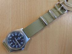 CWC W10 SERVICE WATCH NATO MARKED DATED 1991 (GULF WAR)