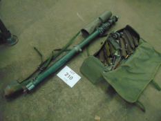 Thales 8M Telescopic Antenna Mast c/w Kit