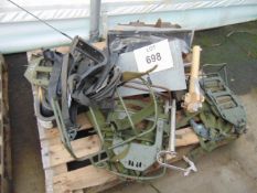 1X PALLET TANK TRACKS RADIO KITS, WHEEL CHOCKS ETC