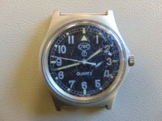 CWC W10 BRITISH ARMY SERVICE WATCH NATO MARKED DATED 1991 ** GULF WAR**