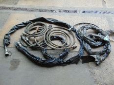 5 x Hydraulic Tractor Hoses with Quick Fit Couplings approx 1