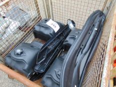 Stillage of Quad Bike / Skidoo Spares inc Skis, Fuel Tanks etc as shown