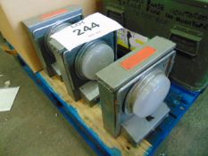 3 x Vintage Cabin Lights