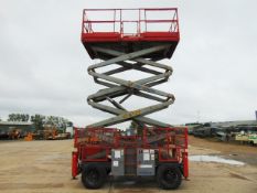 SkyJack SJ8841 Rough Terrain 14.5m Diesel Scissor Lift ONLY 2,457 HOURS