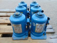 Q 6 x Weber 10 Tonne Hydraulic Jacks