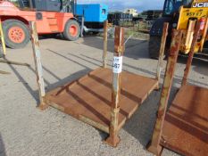 Heavy Duty Steel MoD Stacking Post Stillage as Shown
