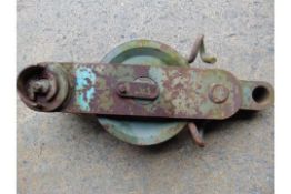 CVR(T) Recovery Pulley Block 1T with pin as used on Samson Recovery Vehicle