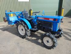 Iseki 155 4x4 Compact Tractor c/w Iseki RA 1200 Rotavator ONLY 748 HOURS!