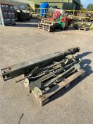 CLARK SCAM 12 M PUMP UP RADIO MAST C/W LEGS