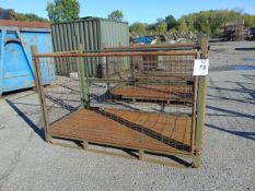 Heavy Duty Metal Stackable Stillage / Post Pallet