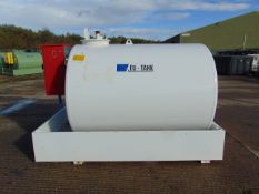 2020 Unused Emiliani Serbatoi 3172 litre bunded Static Fuel installation c/w 230 Volt Pump meter Etc