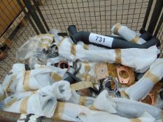 1 x Stillage FV 432 Exhaust Kits Unissued, c/w clamps, gaskets, supports etc