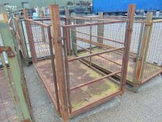 Heavy Duty Metal Stackable Stillage / Post Pallet