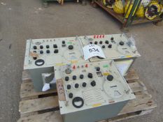 3 x SHF Model 628A Hewlett Packard Signal Generators