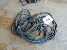 Heavy Duty Power Lead as shown with Welding Clips Etc.