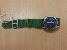 RARE GEN 1 SEIKO PILLOTS CHRONO R.A.F ISSUE NATO MARKS DATED 1989 - GULF WAR