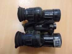 BRITISH ARMY L12A1 7X42 SELF FOCUSING BINOCULARS WITH FILTERS