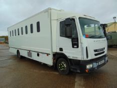 2011 Iveco Eurocargo 100E18 Day Cab Box Van 4x2 3.9L Diesel - Prison/Secure Transport Vehicle