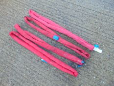 4 x 5000kg 1m Spanset slings