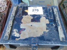2 x Transit cases containing coloured light bulbs etc