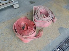 2 x 9.6t Recovery Flat Slings