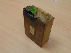 UNISSUED BROWNING MG OIL CAN IN ORIGINAL GREASED PACKING