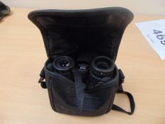 1X PAIR OF PYSER 8X 42 RM BINOCULARS WATERPROOF FROM MOD NATO MARKINGS IN CASE