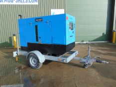 Trailer Mounted Tekno Proget MGTP70SSP 70KVA Generator c/w Perkins Engine