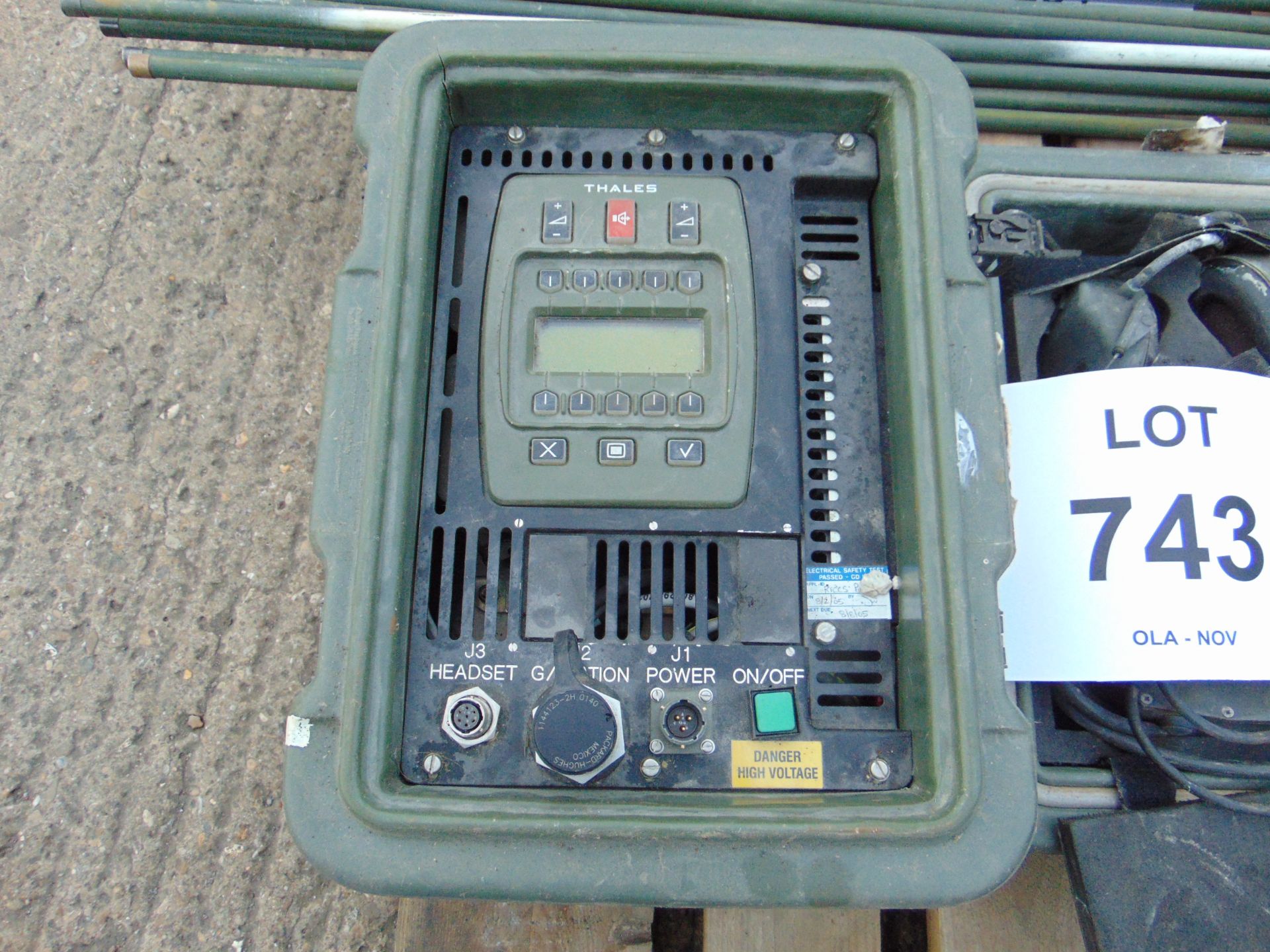Thales Radio set as shown - Image 2 of 2