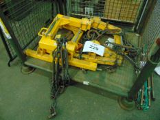 1 x Stillage of Pack Lifting Chain Sets and Pack Lifting Frames as shown unissued
