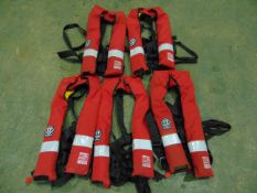 5 x Crewsaver Crewfit 275N Life Jackets