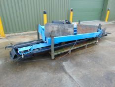 Hofman 435 4 post electro-hydraulic workshop lift 230 volt single phase motor from UK MoD c/w manual