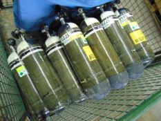 17 x 300 Bar Breathing Air Cylinders as Shown