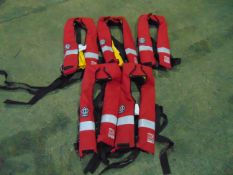 5 x Crewsaver Crewfit 275N Life Jackets