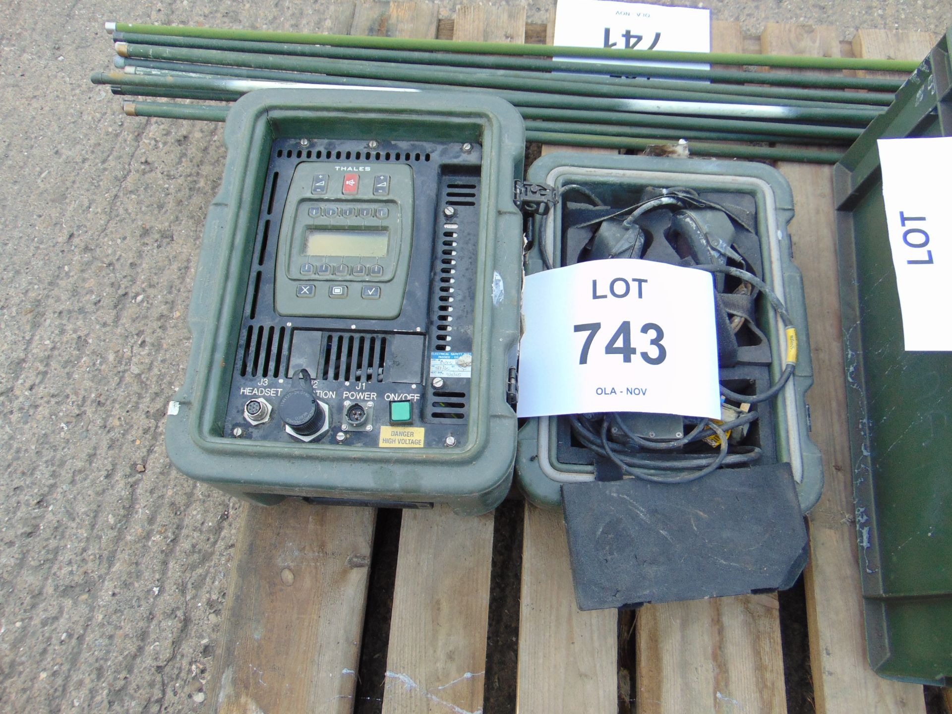 Thales Radio set as shown