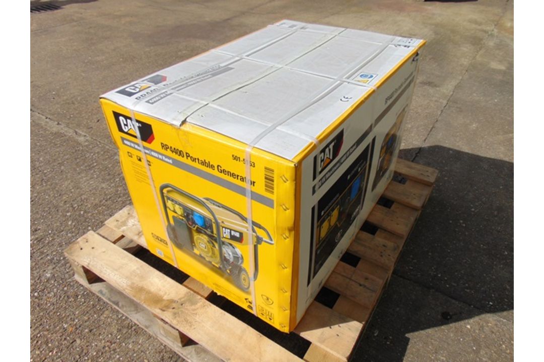 UNISSUED Caterpillar RP4400 Industrial Petrol Generator Set - Image 4 of 11