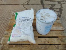 25Kg Bag of Aluminium Sulphate & 1 x 13.62Kg Drum of Calcium Hydroxide