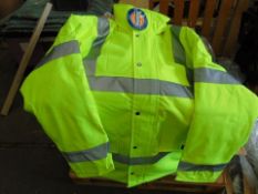 Dickies Waterproof Hi-Viz JacketSize MEDIUM