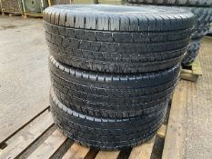 Qty 3 x Continental 255/70R16 Cross Contact LX