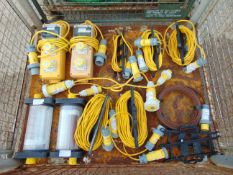 110V Extension Cable Assys, Distribution Boxes, 110V Lights etc