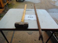 FV Sledge Hammers and Crow bar as shown