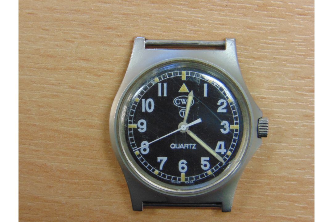 CWC W10 BRITISH ARMY SERVICE WATCH WATERPROOF TO 5 ATM NATO MARKED DATE 2006 - Image 6 of 8