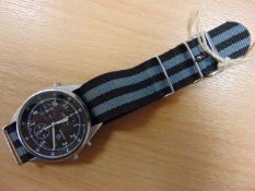 SEIKO RAF ISSUE PILOTS CHRONO GEN 2 NATO MARKS DATED 1994