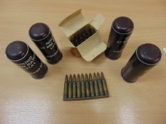 1X LOT OF 4X INERT BATON RDS, 10X INERT 223 RDS, 15X 7.92X 33 KURTZ RDS