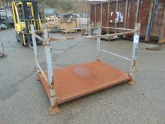 4 Post HD Steel Standard MoD Stacking Stillage 170cm x 128cm x 120cm as shown